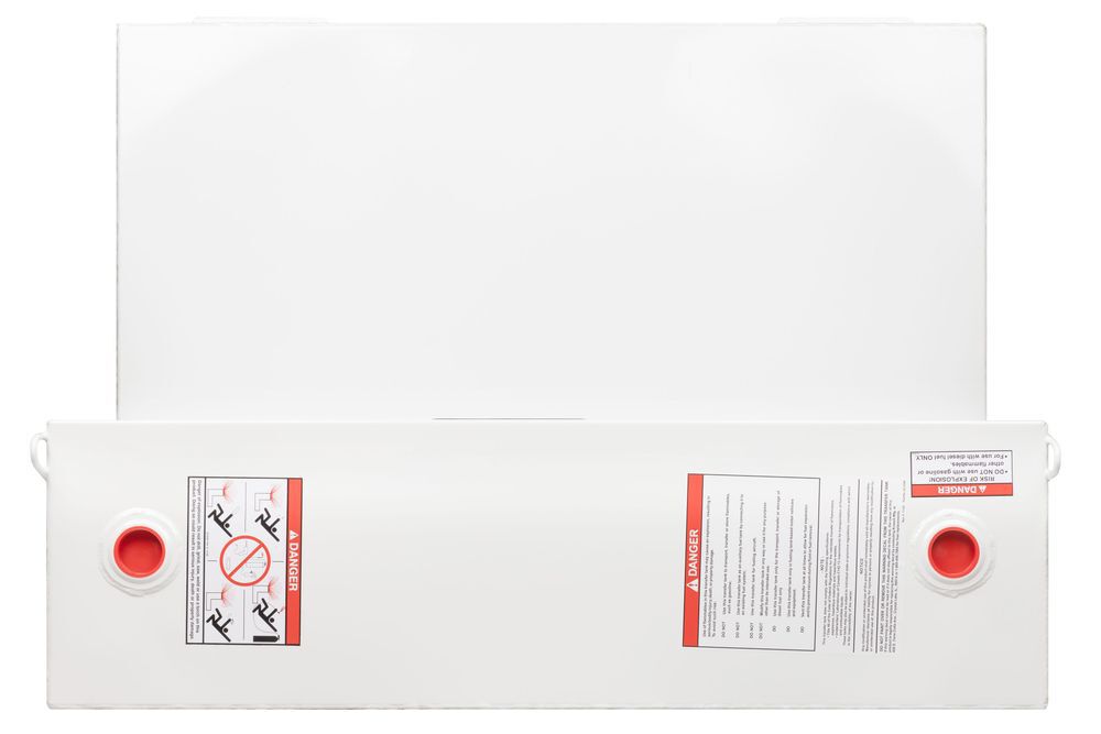 Weather Guard Transfer Tank L-Shape 110 Gallon White, large image number 5