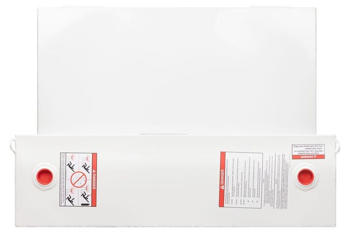 Weather Guard Transfer Tank L-Shape 110 Gallon White, large image number 4