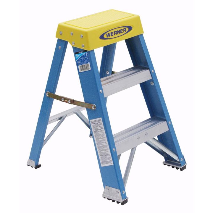 Werner 2 Ft. Type I Fiberglass Step Stool