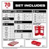 Milwaukee SHOCKWAVE Impact Duty Driver Bit PACKOUT Kit 70 Piece, small
