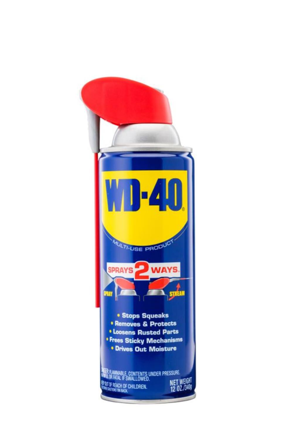 WD40 Multi-Use Product with Smart Straw Sprays 2 Ways 12 Oz – 490057