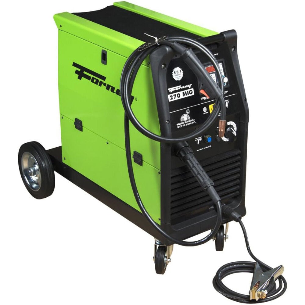 Forney Industries Green 230V 270A 270 MIG Welder with 15 ft Lead – 319