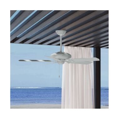 Hunter Fan Sea Air Ceiling Fan 52in Outdoor White White, large image number 4
