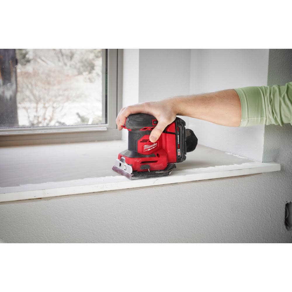Milwaukee M18 Orbital 1/4 Sheet Sander (Bare Tool), large image number 9