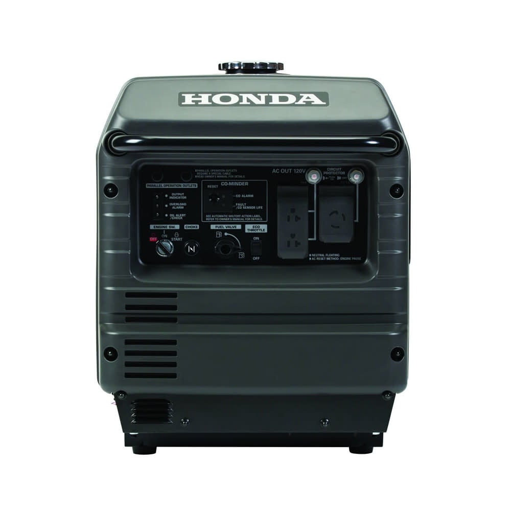 Honda 3,000 Watt Gas Powered 49-State Portable Inverter Generator with CO-Minder, large image number 4