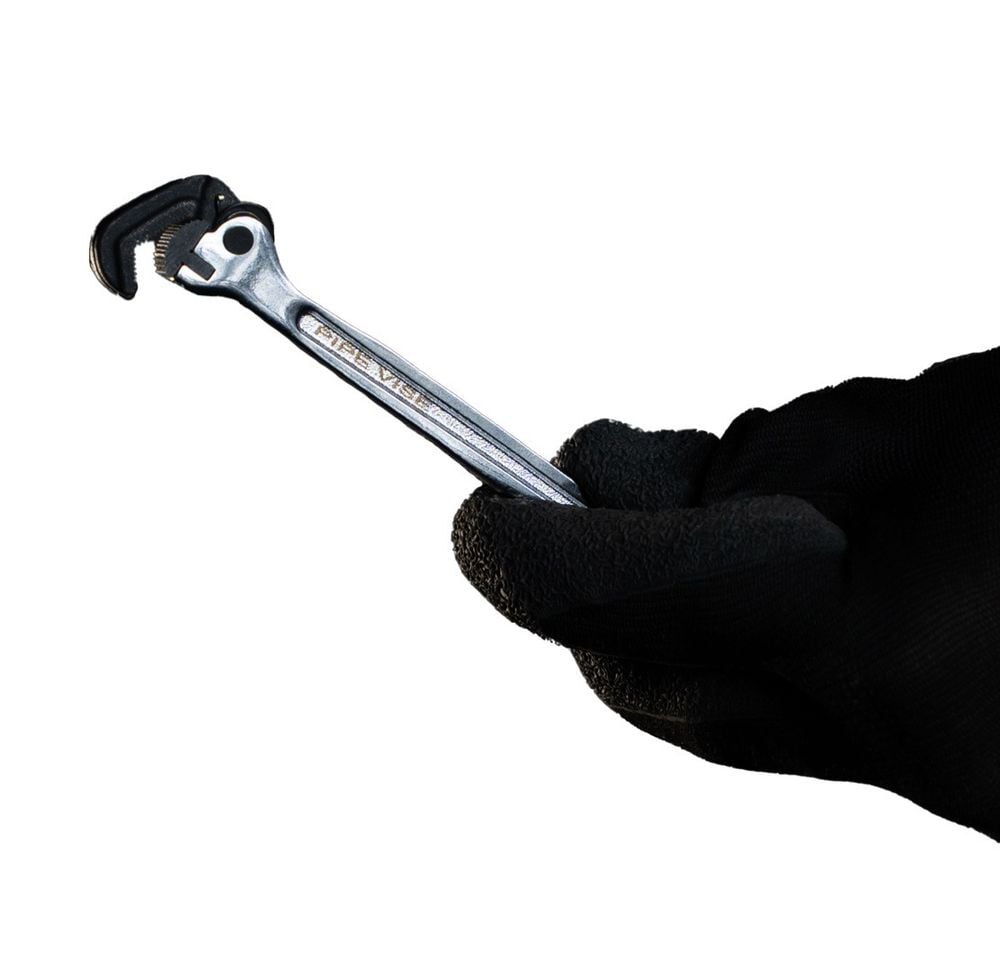 Pipe Vise 7/32 - 1/2 Inch Polished Chrome Micro Mini L Wrench, large image number 3