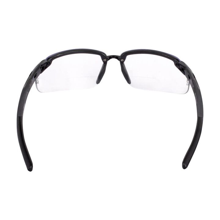 Radians Crossfire ES5 Bifocal Safety Eyewear Pearl Gray Frame Clear Lens 1.5 Diopter, large image number 6