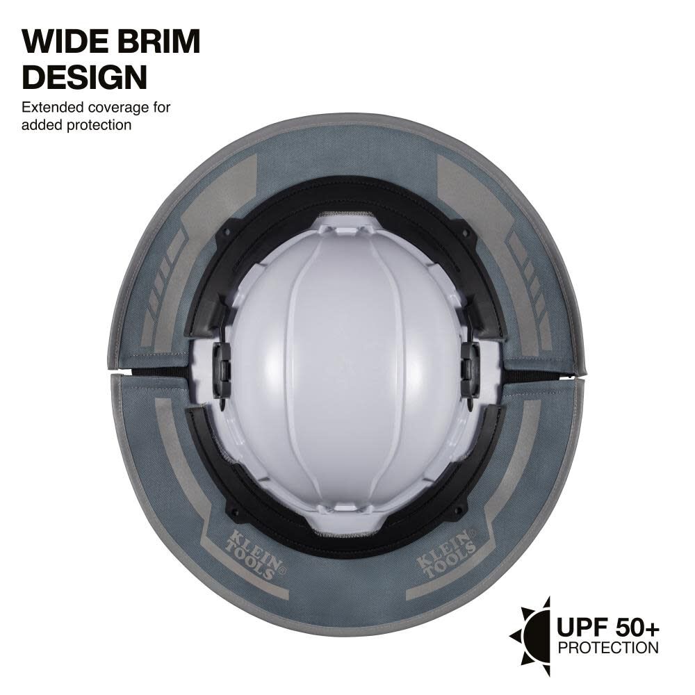 Klein Tools Flame-Resistant Full Brim Sombrero Shade, large image number 3