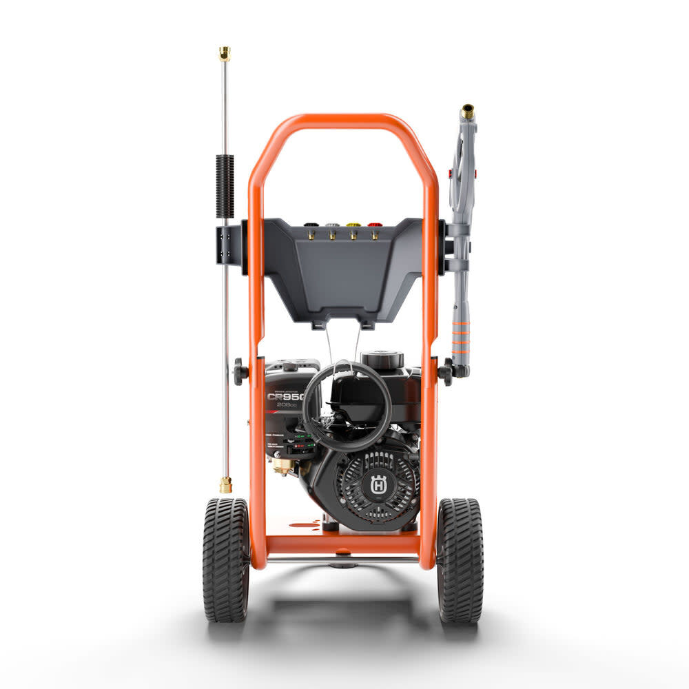 Husqvarna 3600 PSI 2.5 GPM Gas Powered Cold Water Pressure Washer with Control Touch & 4 Spray Tips, large image number 4