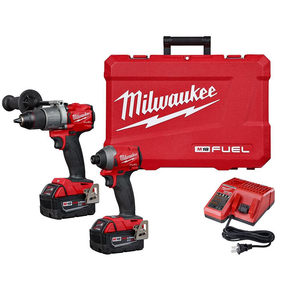 2-Tool Hammer Drill/Impact Driver Combo 