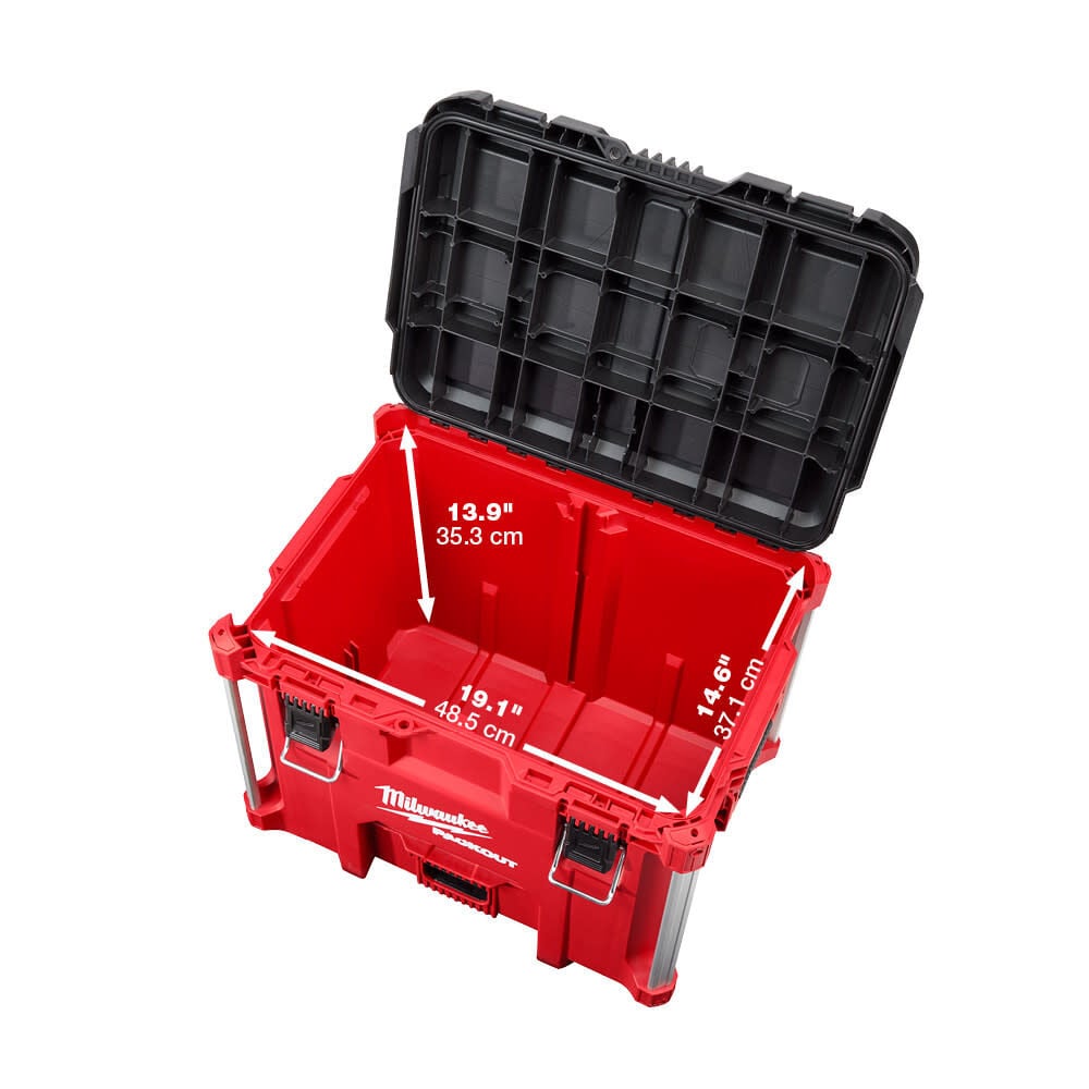 Milwaukee Packout Xl Tool Box And 3 Drawer Tool Box With Dolly 48 22 8429 8443 8410 Simolary simolary.com 13