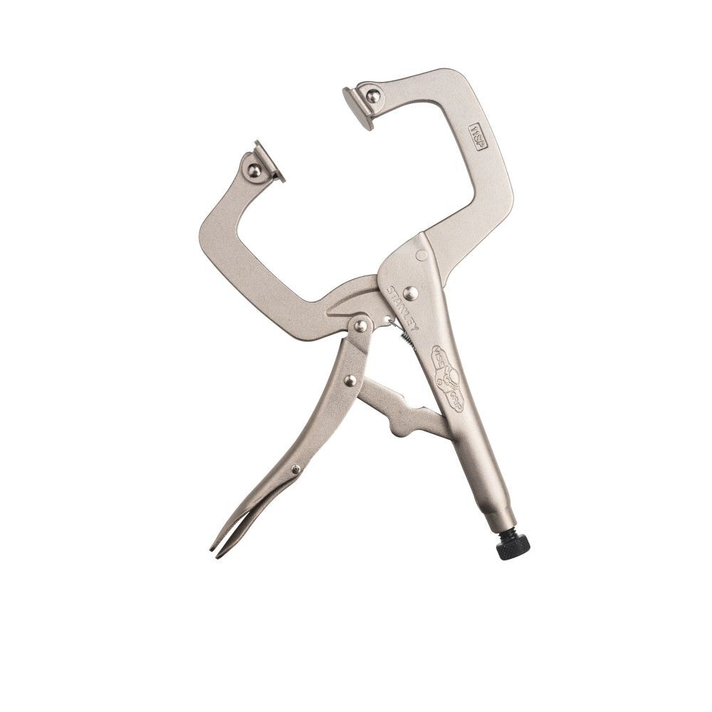 Stanley 11 Inch Swivel Tip C-Clamp Locking Pliers, large image number 5
