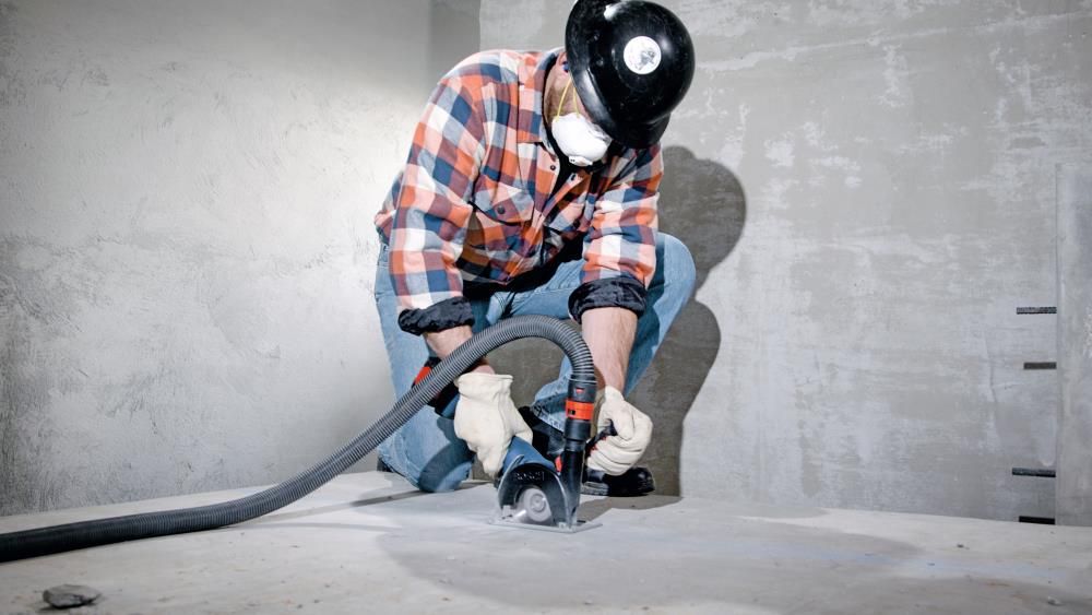 Bosch PROFACTOR 18V Spitfire 5  6in Angle Grinder Kit, large image number 4