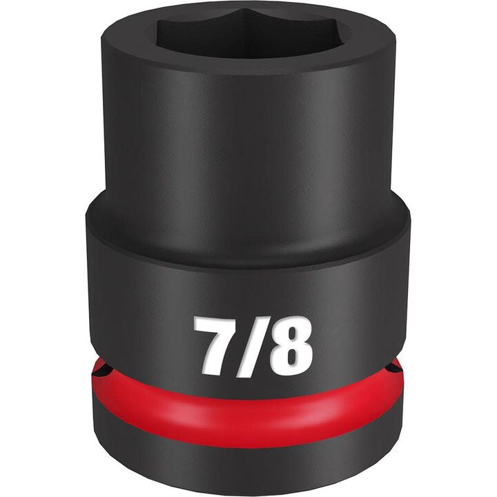 Milwaukee Impact Socket 3/4in Drive 7/8in Standard 6 Point, large image number 0