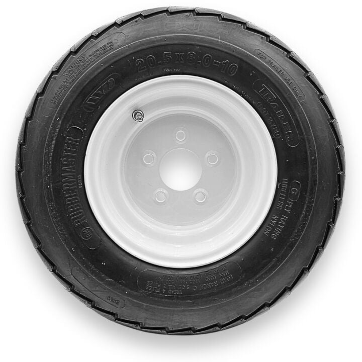 Rubbermaster Tire 20.5 x 8.0-10 6P TL & MTD 10 x 6 5 on 4.5 STAMPED, large image number 0