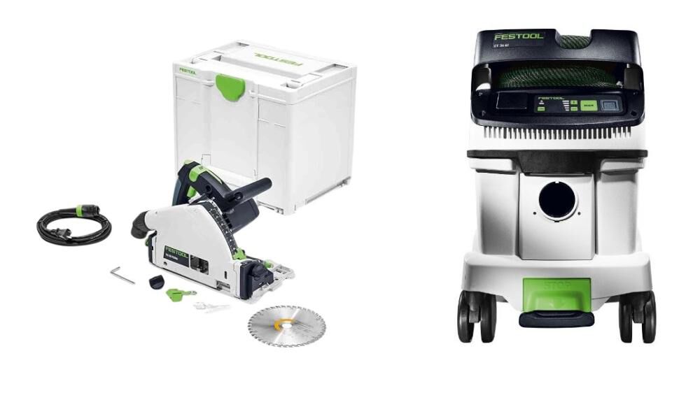 Festool TS 55 Track Saw & CT 36 Dust Extractor Bundle, large image number 1