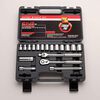 Cougar Pro 3/8 Inch Drive 12 Point Standard and Deep Metric Socket Set, 18 Piece, small image number 2