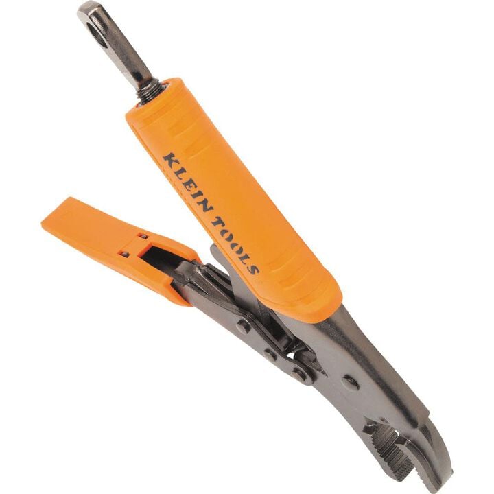 Klein Tools Curved Jaw Locking Pliers, 10 Inch, large image number 6
