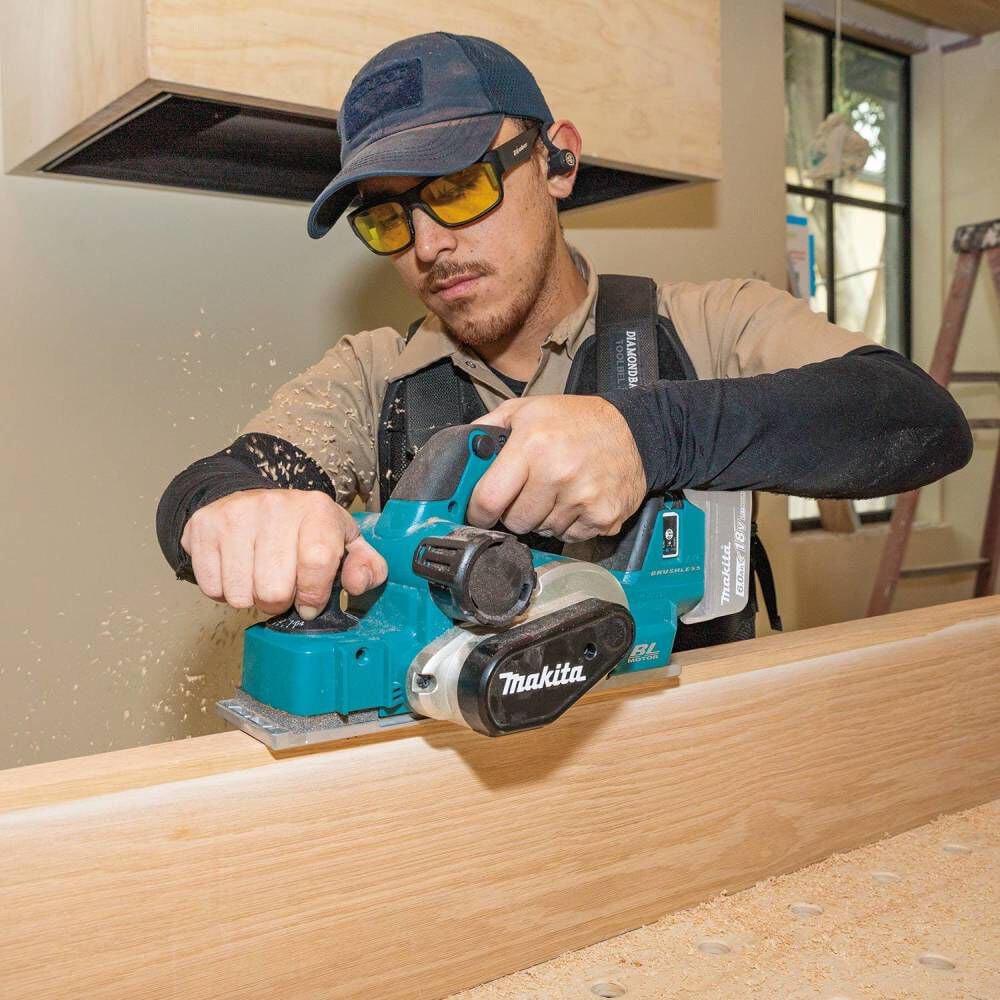 Makita 18V LXT 3 1/4in Planer (Bare Tool), large image number 4
