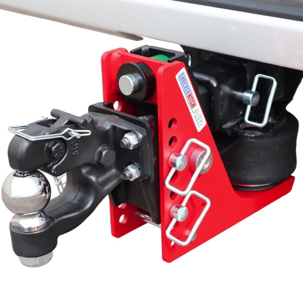 Shocker Hitch 14K 2.5 Inch Air Hitch with Pintle & 2-5/16 Inch Ball, large image number 1