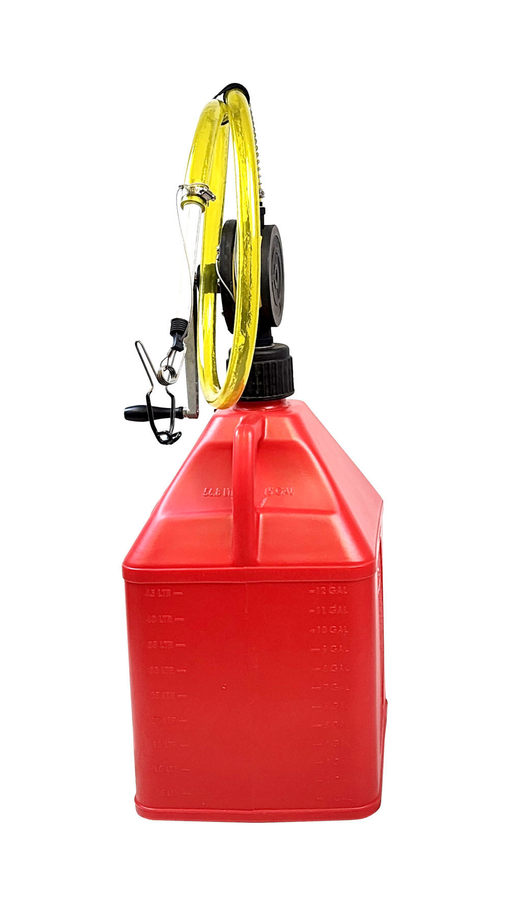 Flo-Fast 15 Gallon Red Gas Can System, large image number 2