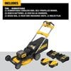 DEWALT 2 X 20V MAX XR Cordless RWD, Self-Propelled Lawn Mower Kit, small image number 2