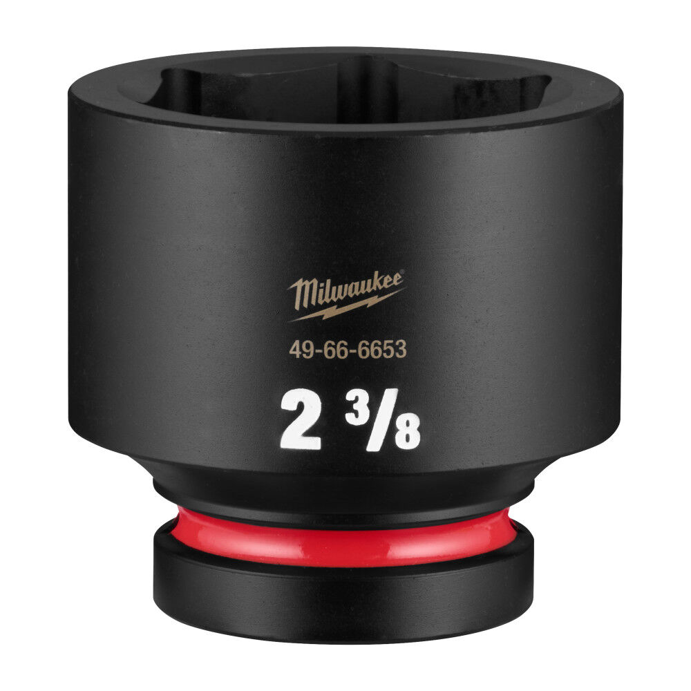 Milwaukee SHOCKWAVE Impact Duty 1 Inch Drive 2-3/8 Inch Standard 6 Point Socket - 49-66-6653