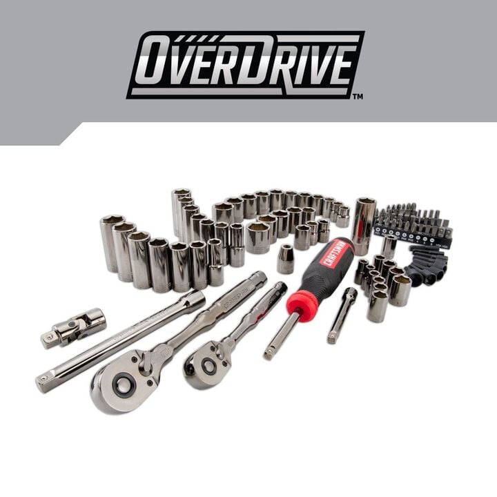 CRAFTSMAN OVERDRIVE Mechanics Tool Set, 99 Pieces, large image number 1