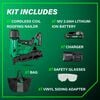 Metabo HPT 18V MultiVolt Brushless 1-3/4 Inch Coil Roofing Nailer Kit, small image number 5