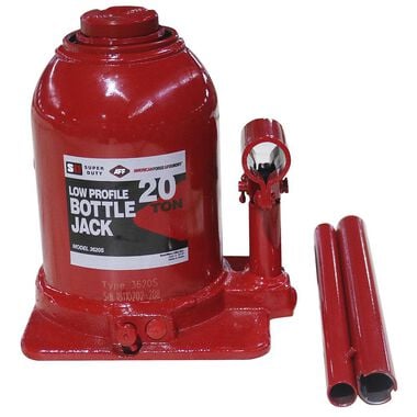 American Forge Low Profile Hydraulic Bottle Jack Manual 20 Ton, large image number 0