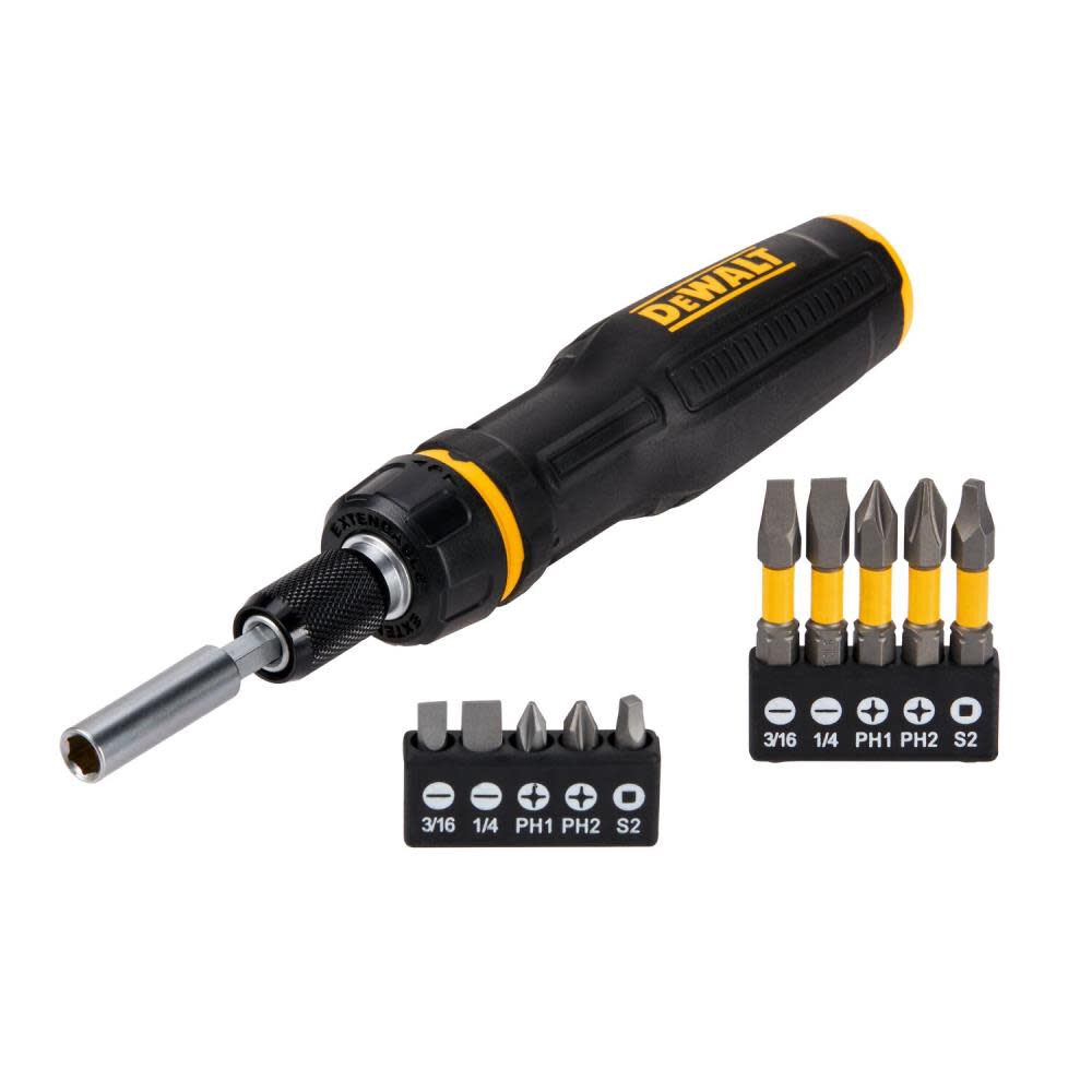 DEWALT MAXFIT Screwdriver Telescoping Multi Bit 10pc DWHT68001 Acme Tools