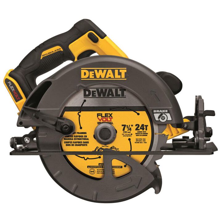 DEWALT Promotional FLEXVOLT 60V MAX 7-1/4In Circular Saw with Brake (Bare Tool)