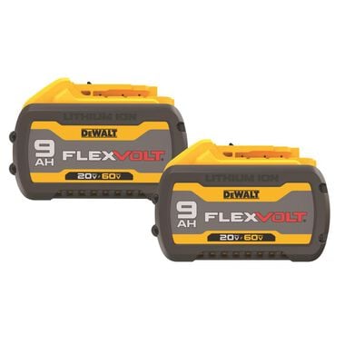 DEWALT 20V/60V MAX FLEXVOLT 9.0AH Batteries 2 Pack