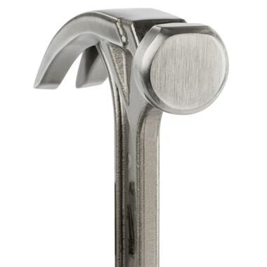 Milwaukee 12oz Smooth Face Hybrid Claw Finish Hammer, large image number 7
