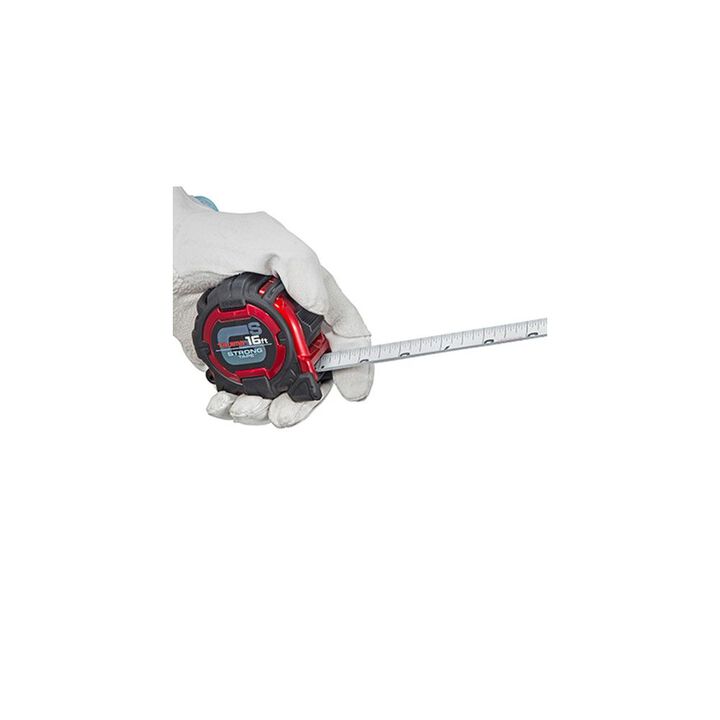 Tajima 16 Ft. x 1 In. Extra Stiff Dual Sided Blade Measure Tape, large image number 2