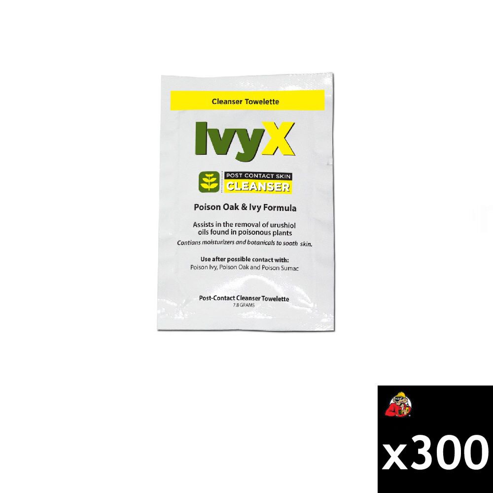 Aero Healthcare IvyX Post-Contact Cleanser Packets 300 Pieces, large image number 1