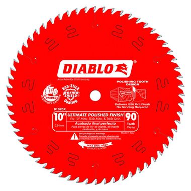 Diablo Tools Ultimate Polished Finish Saw Blade, large image number 0