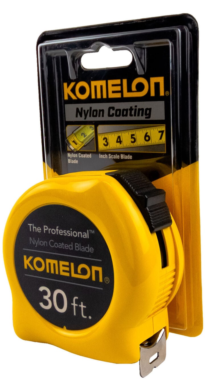 Komelon 30' x 1in Professional Series Tape Measure, large image number 2