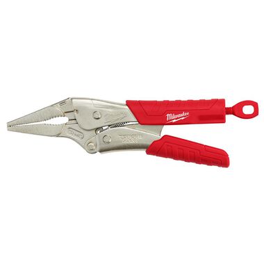 Milwaukee 9 in. TORQUE LOCK Long Nose Locking Pliers With Grip, large image number 0