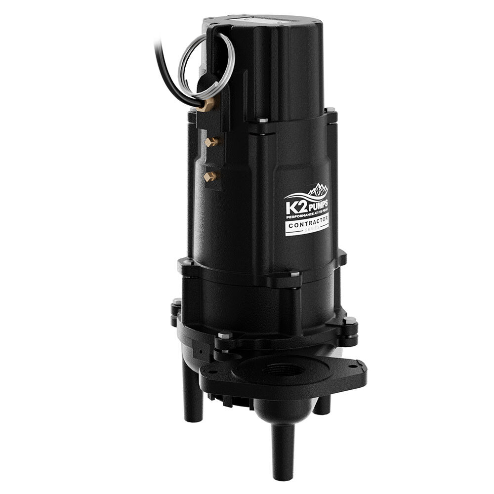 K2 Pumps CONTRACTOR SERIES 1 HP Manual Effluent Pump, large image number 3