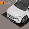 Auto Floor Guard 7 Ft 5 Inch x 17 Ft Utility Carpet Garage Floor Mat Black, small image number 3