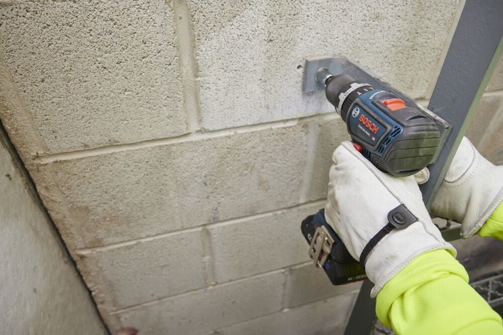 Bosch 1/2 Inch Connected-Ready Hammer Drill/Driver Kit with CORE18V 4 Ah Advanced Power Battery, large image number 7