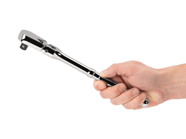 Tekton 1/2 Inch Drive x 10 1/2 Inch Flex Head Non Quick Release Ratchet, large image number 5