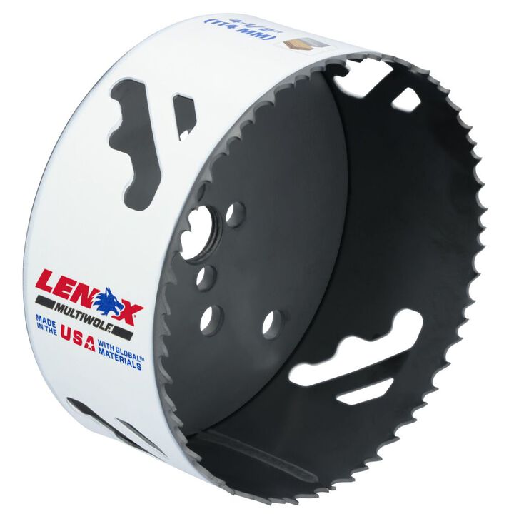 Lenox Bi-Metal Speed Slot Hole Saw With T3 Technology, 4-3/8 Inch, large image number 0
