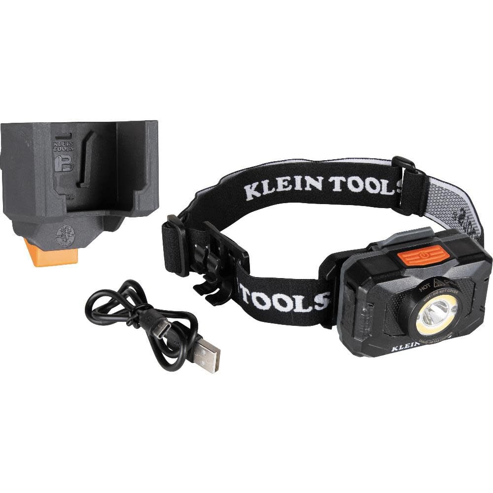 Klein Tools Headlamp with Headlamp Holder – BC520KIT