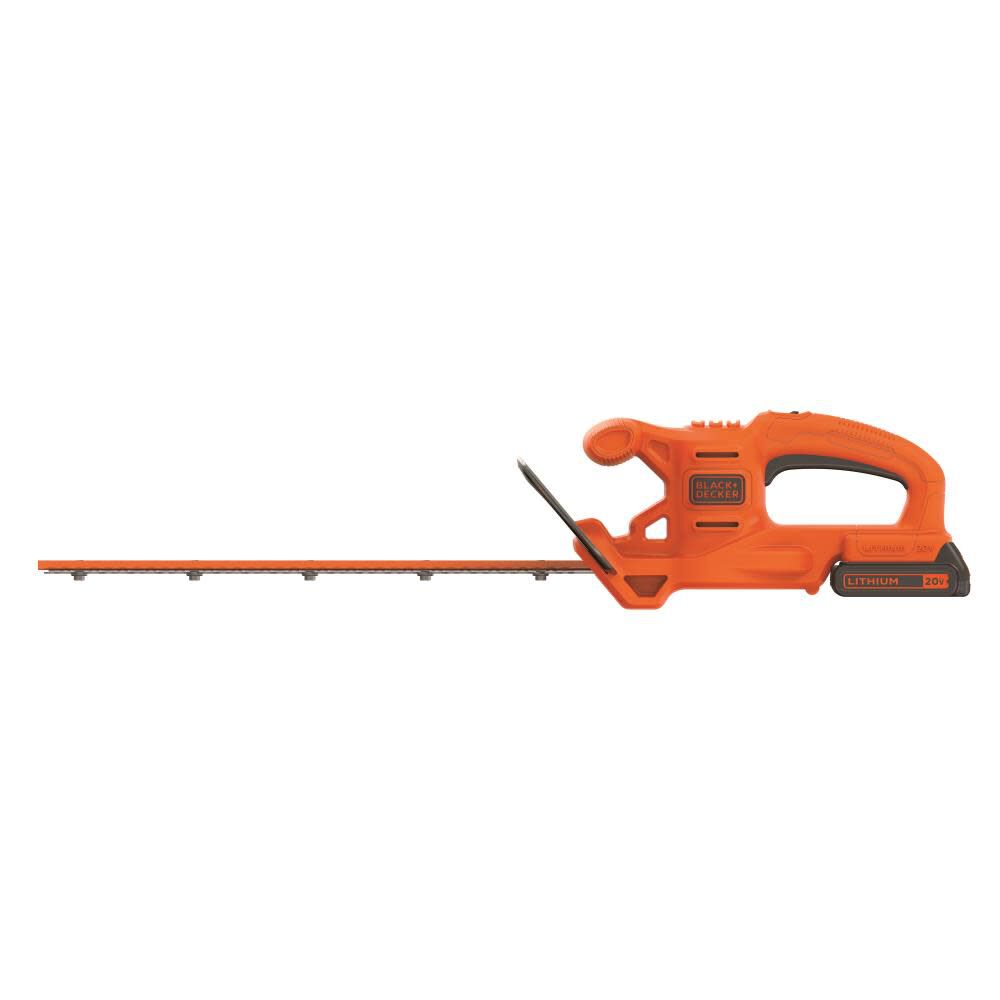 Black and Decker 20V MAX 18 in. Cordless Hedge Trimmer LHT218C1 from Black  and Decker - Acme Tools