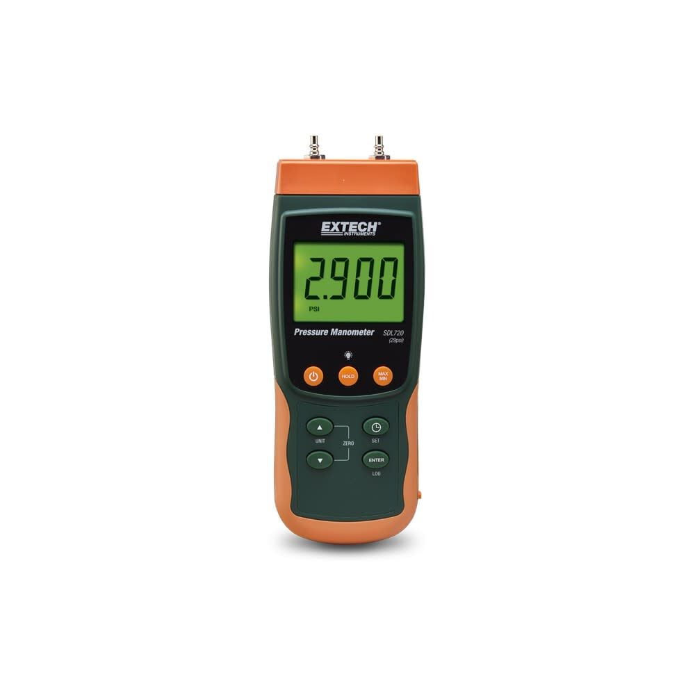 Extech 29 PSI 1.5V Battery Differential Pressure Manometer/Datalogger, large image number 2
