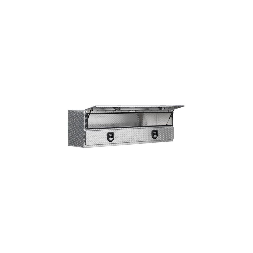 Buyers Products Company 21 x 18 x 72 Inch Diamond Tread Aluminum Heavy-Duty Flatbed Contractor With Lower Door, large image number 17