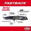 Milwaukee FASTBACK Camo Spring Assisted Folding Knife, small image number 2