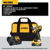 DEWALT 20V MAX XR Impact Driver Kit & Elite Series 100pc Drill Driver Set, small image number 5